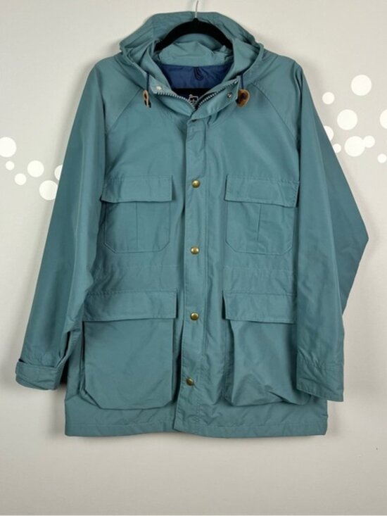 Woolrich Jackets & Blazers - Woolrich Vintage Hooded Rain Jacket Parka Size L